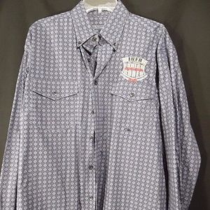 Roper mens Shirt size M long Sleeve Cotton